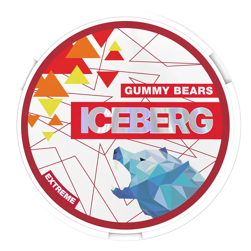 Gummy Bear Extra Strong Nicotine Pouches by Ice Berg 50mg/g